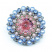 Брошь Ducharme Cinderella Dream Blue Sky Rose